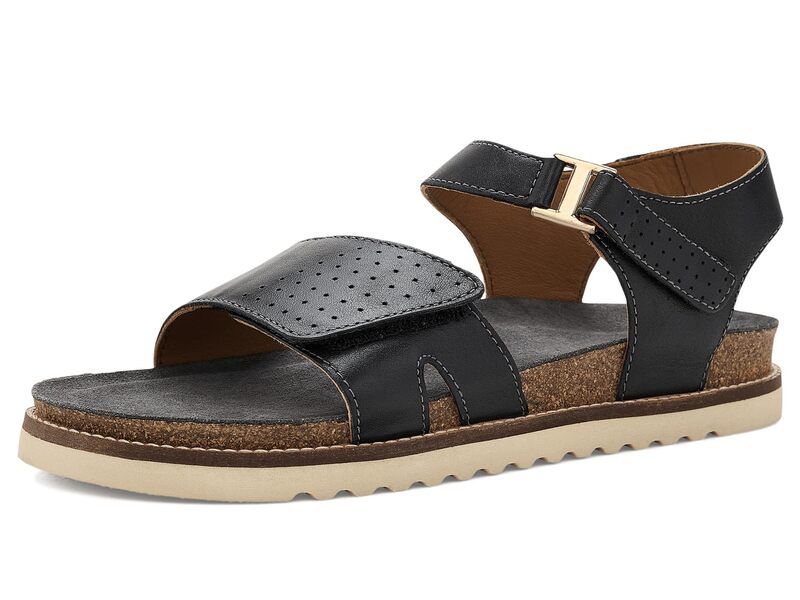 タオスフットウェア レディース シューズ スリッポン・ローファー Taos Footwear Modern Black ブラック