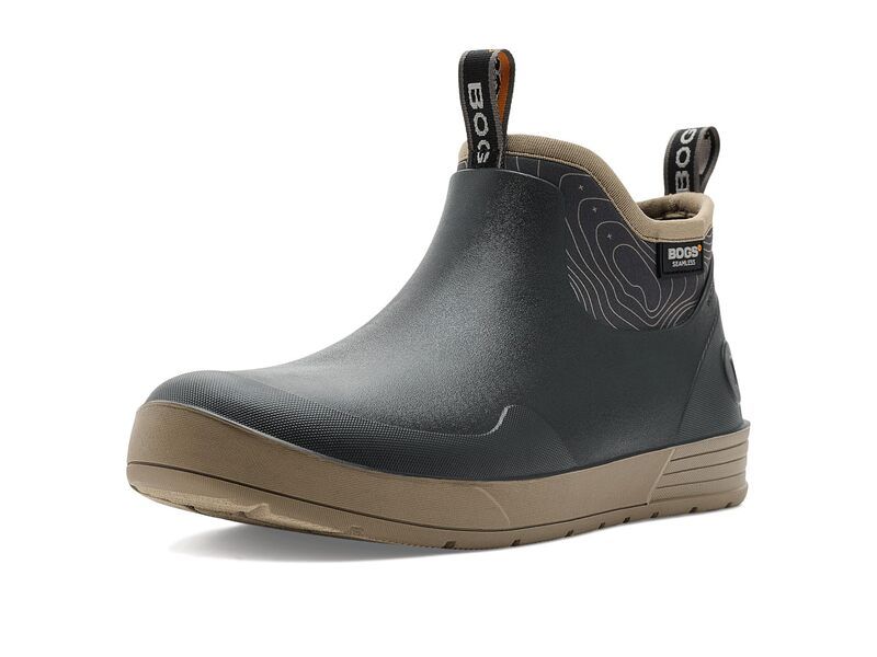 ボグス メンズ シューズ ブーツ・レインブーツ Bogs Rockaway Seamless Low Dark Gray Multi グレー