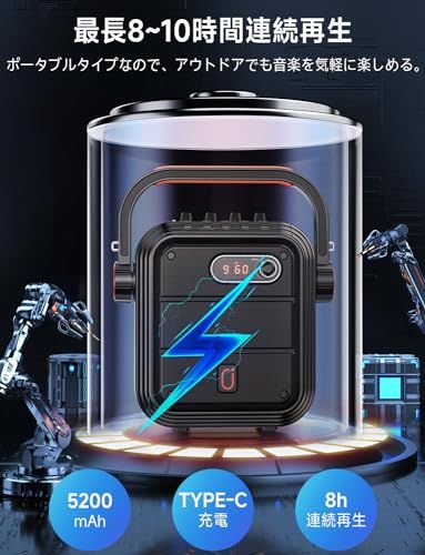 JYX ワイヤレスマイク スピーカーセット 拡声器 Bluetooth 5.0対応 低音強化機能搭載 充電式 ポータブル ホームパーティー、カラオケ、街頭スピーチ、会議 、学校行事、セミナー、室外、防災、路上ライブ、イベントなどに適用/ JYX ワイヤレスマイク スピーカーセット 拡声器 Bluetooth 5.0対応 低音強化機能搭載 充電式 ポータブル ホームパーティー、カラオケ、街頭スピーチ、会議 、学校行事、セミナー、室外、防災、路上ライブ、イベントなどに適用/