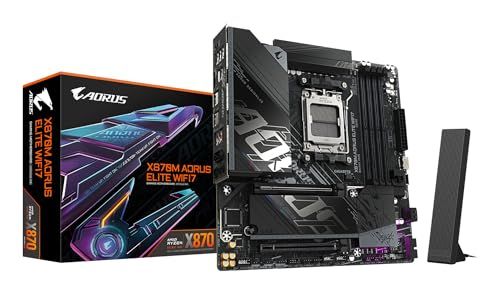 GIGABYTE X870M AORUS ELITE WIFI7 Micro-ATXマザーボード MB6941/