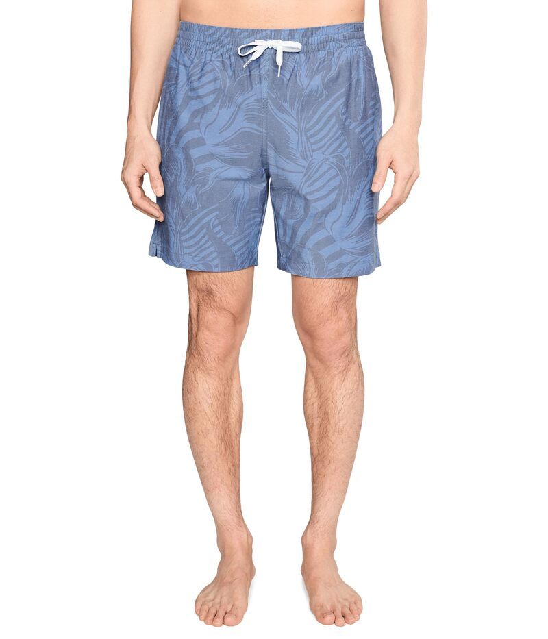 チャビーズ メンズ 水着 ハーフパンツ・ショーツ Chubbies The Indigo Crazies 7 Classic Lined Swim Trunks Navy Floral ネイビー