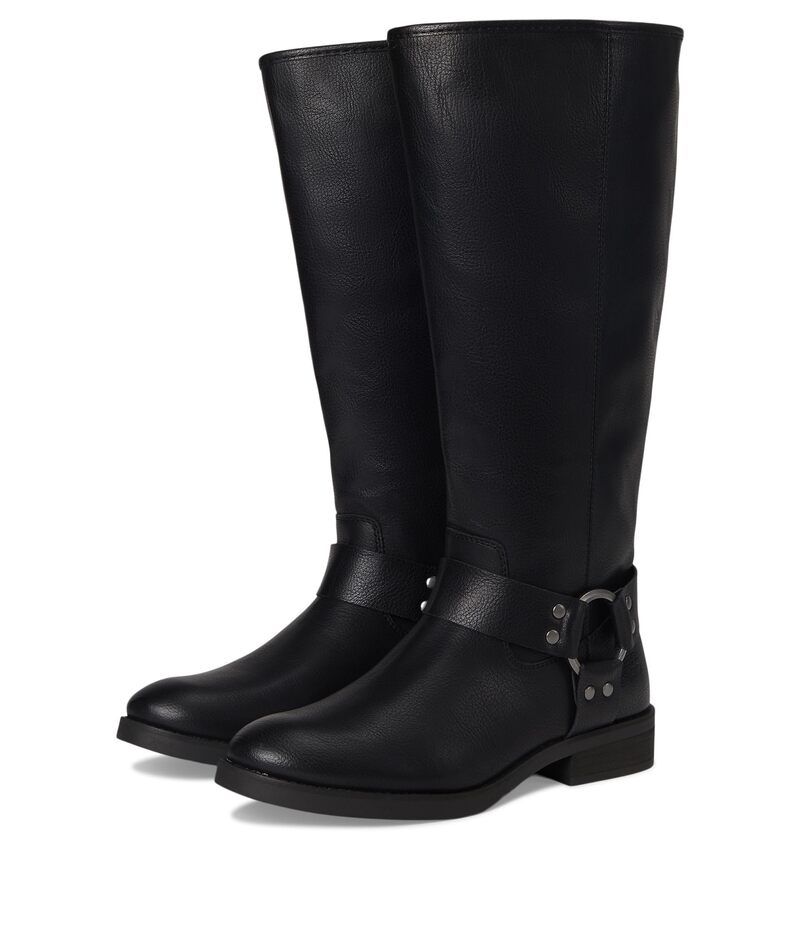 フライ レディース シューズ ブーツ・レインブーツ Frye And Co Kellie Harness Wide Calf Black ブラック