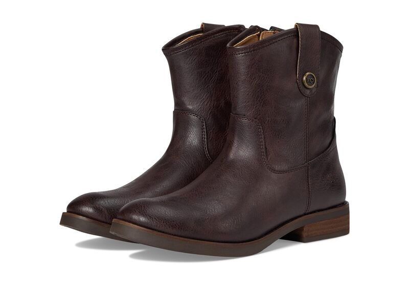 フライ レディース シューズ ブーツ・レインブーツ Frye And Co Kellie Button Short Dark Brown ブラウン