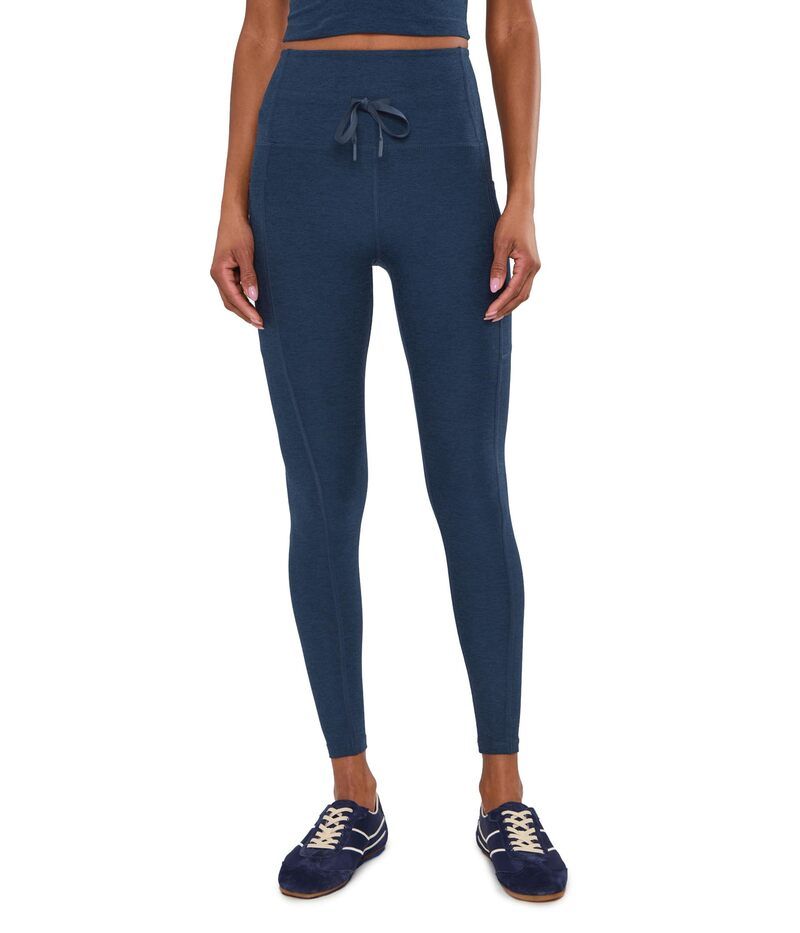 ビヨンドヨガ レディース ボトムス カジュアルパンツ ミディ Beyond Yoga Spacedye Go Pocket Midi Legging Nocturnal Navy ネイビー