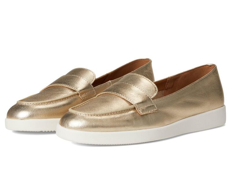 ナチュライザー レディース シューズ スリッポン・ローファー Naturalizer Karis Loafersoft Gold Leath ゴールド