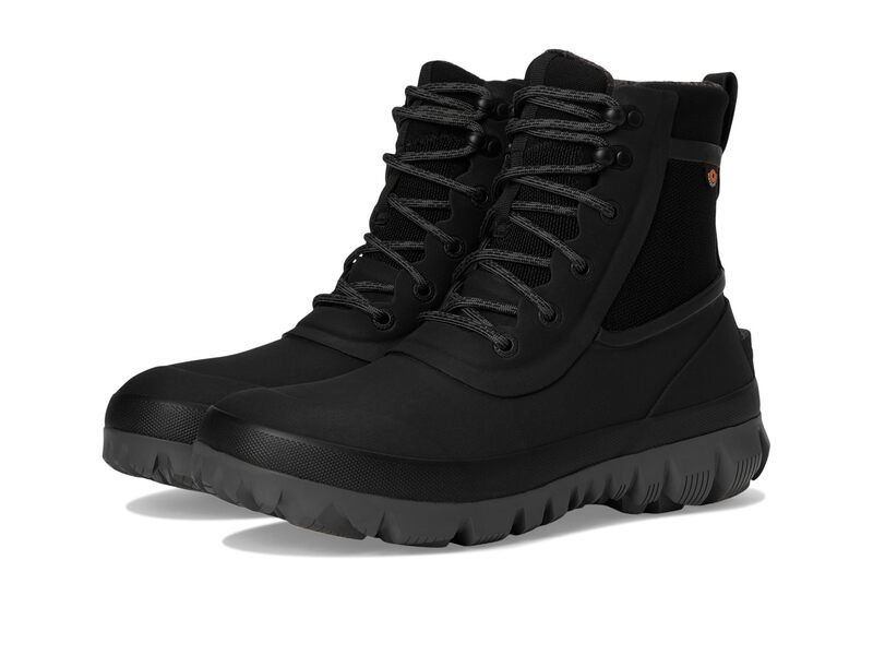 ボグス メンズ シューズ ブーツ・レインブーツ レース Bogs Arcata Urban Lace Black 1 ブラック