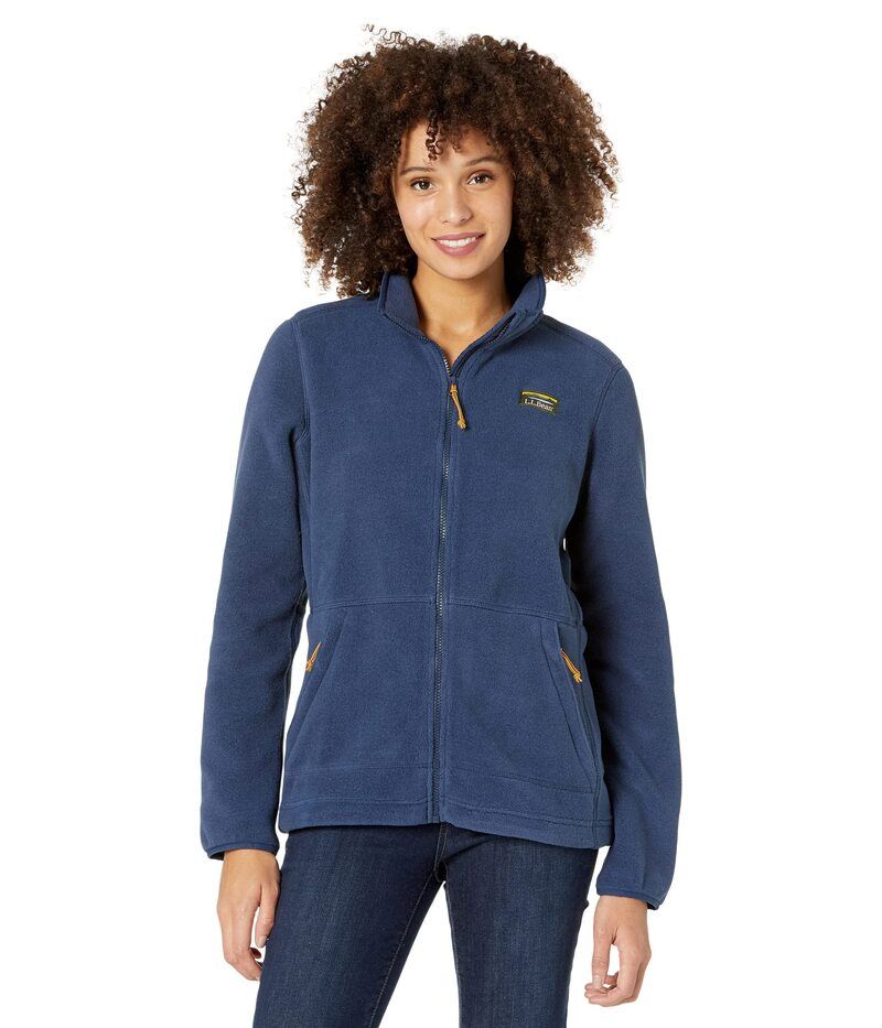 エルエルビーン レディース アウター コート フリース ジャケット Llbean Mountain Classic Fleece Jacket Nautical Navy ネイビー