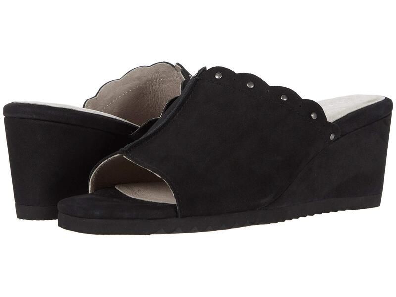 ダイビッドテイト レディース シューズ ヒール David Tate Song Black Nubuck ブラック