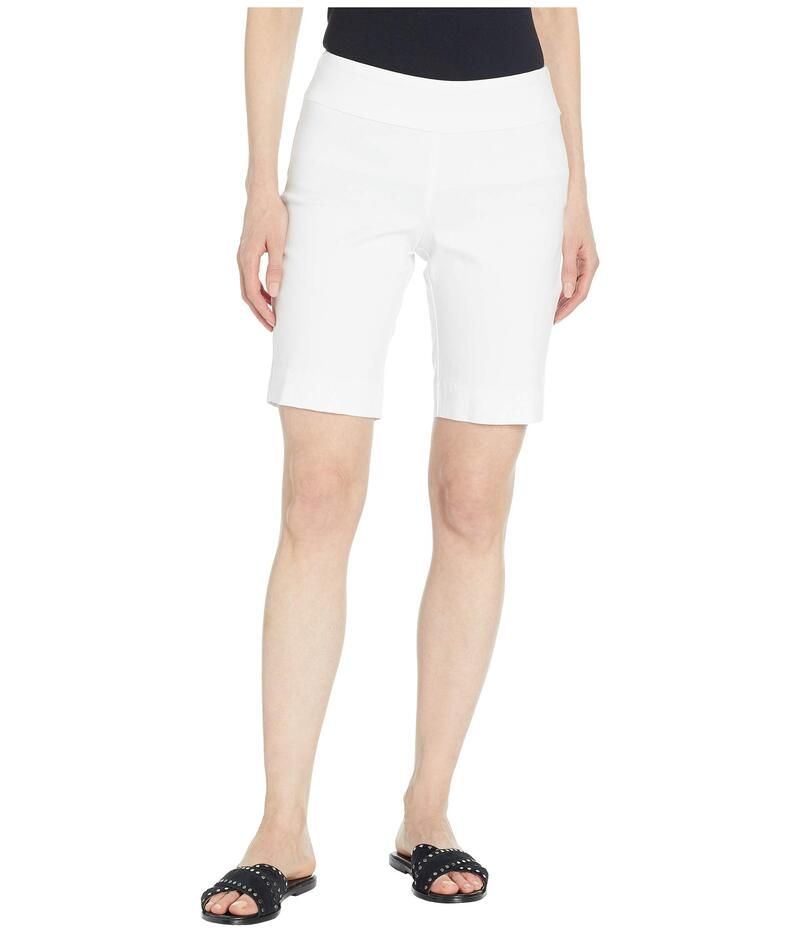 クレイジーラリー レディース ボトムス ハーフパンツ・ショーツ ショートパンツ Krazy Larry PullOn Shorts White ホワイト