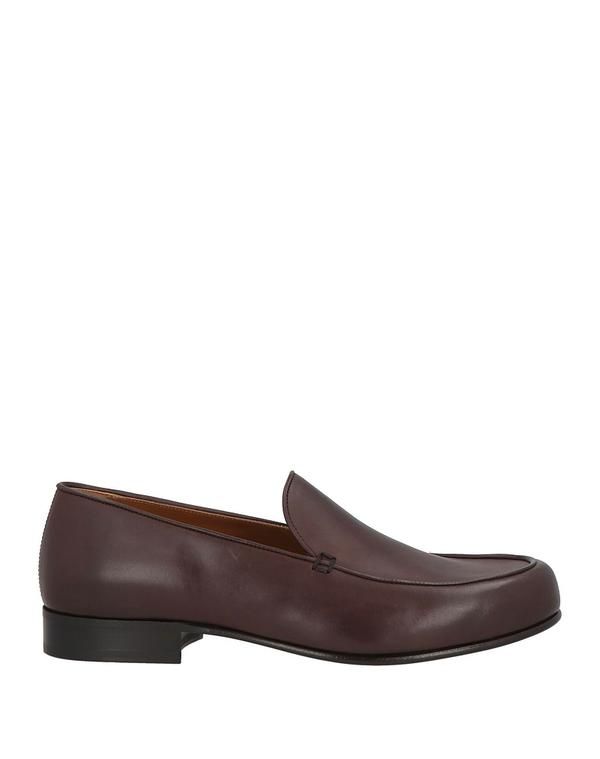 ザ ロウ メンズ シューズ スリッポン・ローファー モカシン THE ROW Chocolate Brown ブラウン
