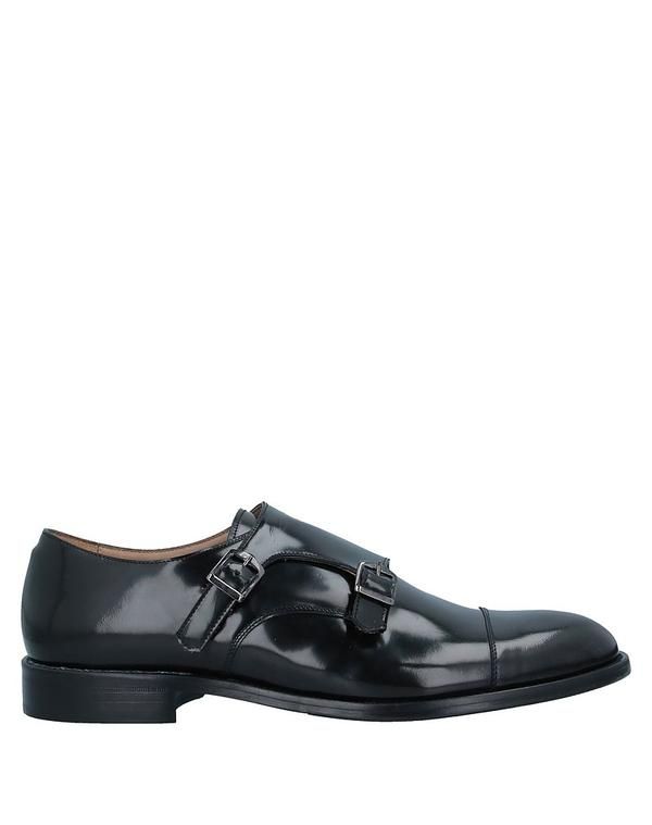 ストール・マンテラッシ メンズ シューズ スリッポン・ローファー モカシン SUTOR MANTELLASSI Black ブラック