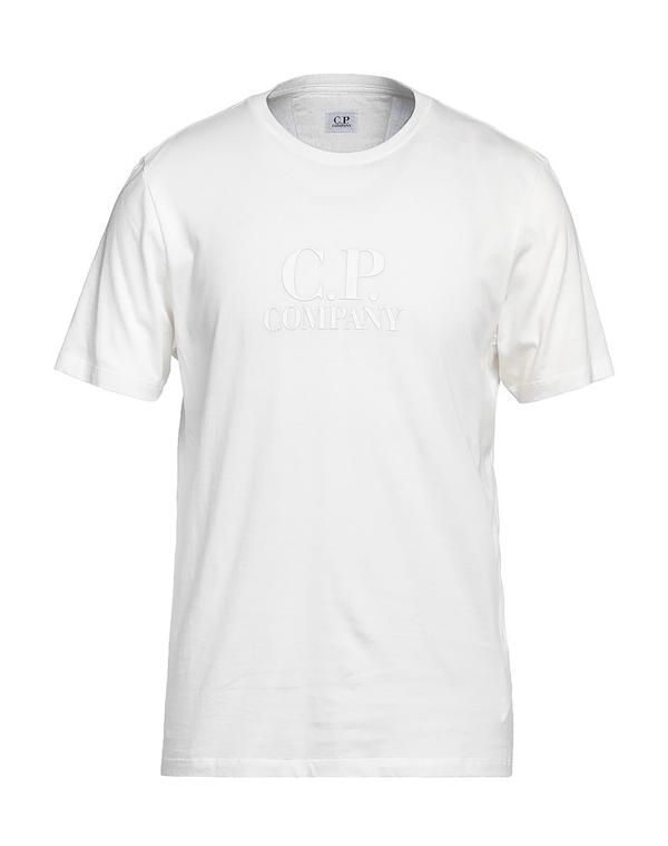 シーピーカンパニー メンズ トップス Tシャツ CP COMPANY White 