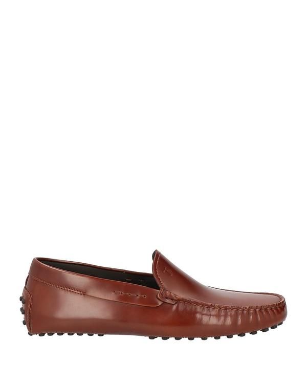 トッズ メンズ シューズ スリッポン・ローファー モカシン TODS Brown ブラウン