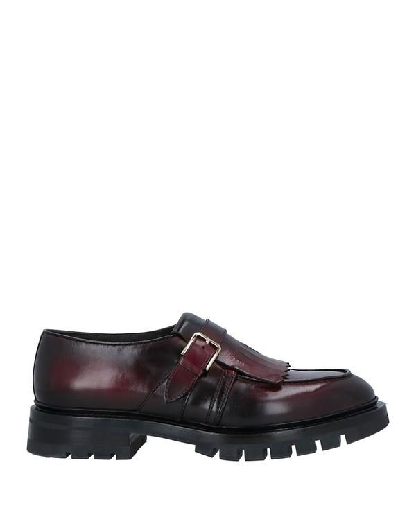 サントーニ メンズ シューズ スリッポン・ローファー モカシン SANTONI Bordeaux