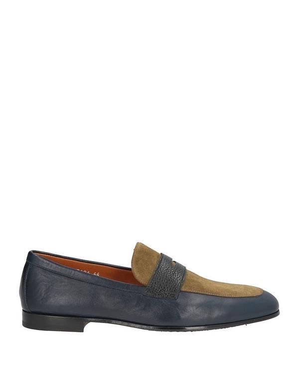 ドンカルズ メンズ シューズ スリッポン・ローファー モカシン DOUCALS Midnight Blue ブルー