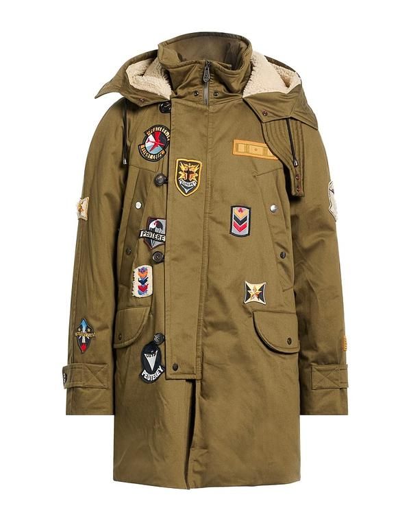 ピューテリー メンズ アウター コート PEUTEREY Military Green 