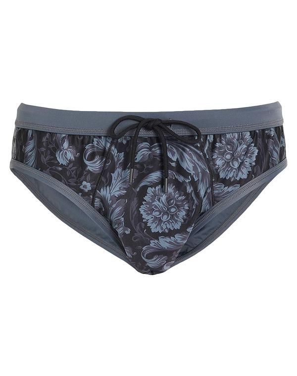 ヴェルサーチ メンズ 水着 ハーフパンツ・ショーツ VERSACE Charcoal チャコール