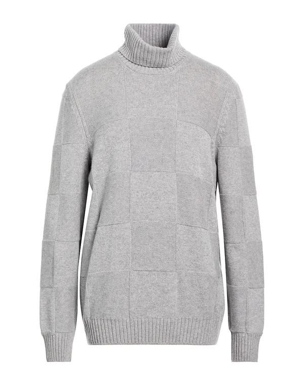 バルバナポリ メンズ アウター ニット・セータートルネック BARBA Napoli Gray グレー