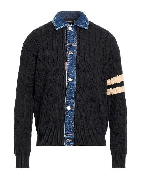 ディースクエアード メンズ アウター カーディガン DSQUARED2 Black ブラック
