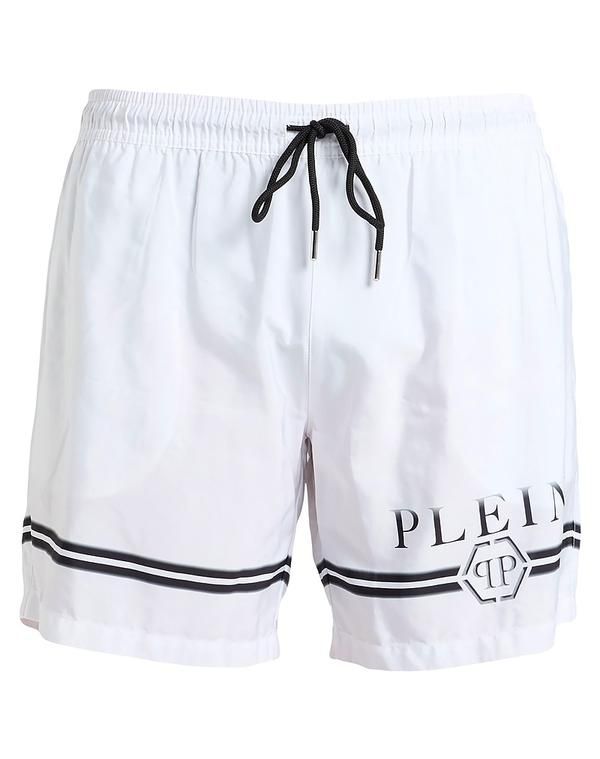 フィリッププレイン メンズ 水着 ハーフパンツ・ショーツ PHILIPPLEIN White ホワイト