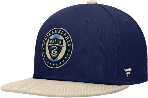 ファナティクス レディース アクセサリー 帽子 ロゴ Fanatics MLS Adult Philadelphia Union Athletic Navy Logo Snapback Adjustable Hat NoColor ネイビー