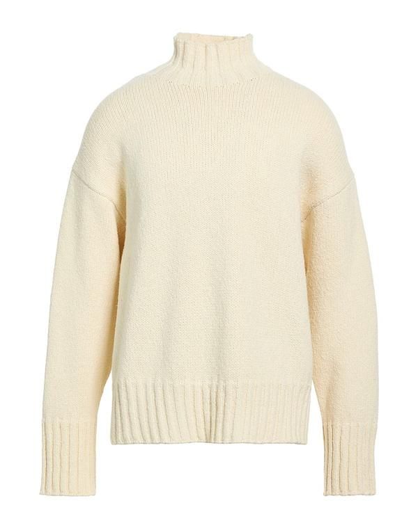 ジル・サンダー メンズ アウター ニット・セータートルネック JIL SANDER Off White オフホワイト