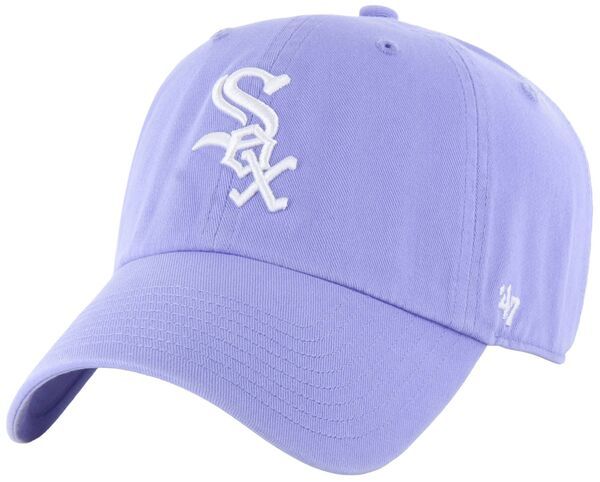 フォーティーセブン レディース アクセサリー 帽子 47 Adult Chicago White Sox Purple Clean Up Adjustable Hat NoColor ホワイト