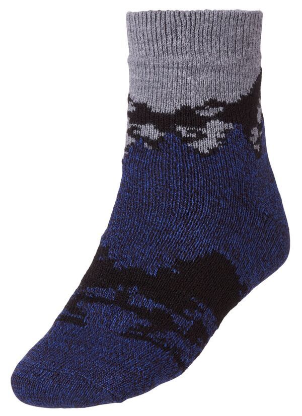 ノースイースト メンズ アンダーウェア 靴下 Northeast Outfitters Mens Cozy Cabin On The Range Socks Navy ネイビー