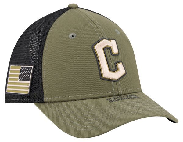 ニューエラ レディース アクセサリー 帽子 New Eradult Armed Forces Day 2026 Cleveland Guardians 39Thirty Stretch Fit Hat NoColor