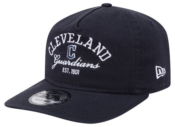ニューエラ レディース アクセサリー 帽子 New Eradult Cleveland Guardians Navy 19Twenty Stacked Adjustable Hat NoColor ネイビー