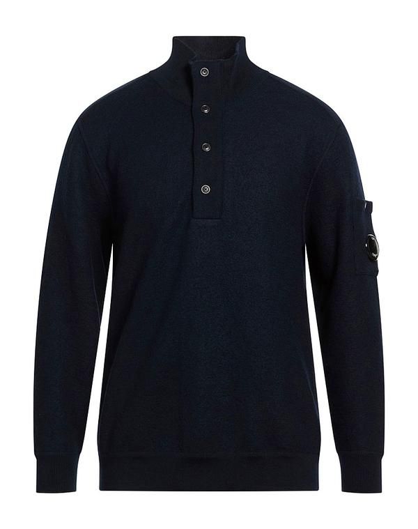 シーピーカンパニー メンズ アウター ニット・セータートルネック CP COMPANY Midnight Blue ブルー