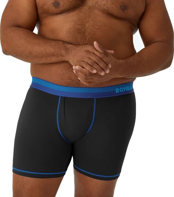 ボンバス メンズ アンダーウェア ボクサーパンツ Bombas Mens Performance Split Waistband Boxer Brief Black ブラック