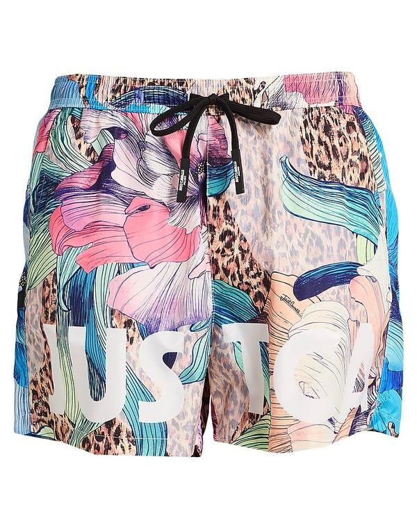ジャストカバリ メンズ 水着 ハーフパンツ・ショーツ JUST CAVALLI Light Blue ブルー
