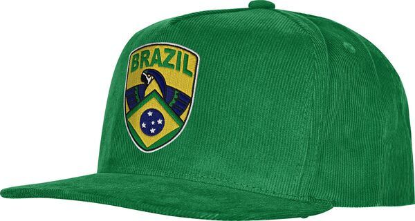 アウタースタッフ レディース アクセサリー 帽子 Outerstuff Adult Brazil 2026 Green Adjustable Snapback Hat NoColor グリーン