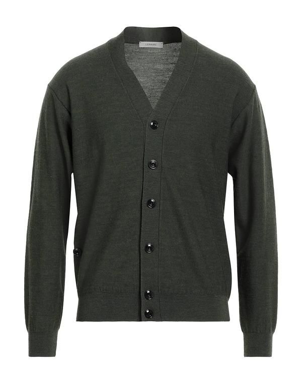 ルメール メンズ アウター カーディガン LEMAIRE Military Green グリーン