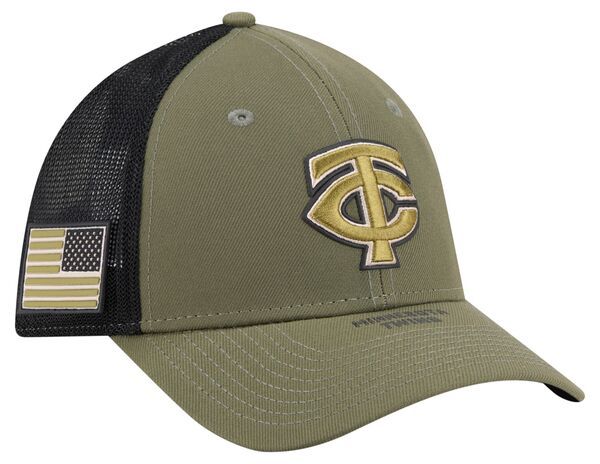 ニューエラ レディース アクセサリー 帽子 New Eradult Armed Forces Day 2026 Minnesota Twins 39Thirty Stretch Fit Hat NoColor
