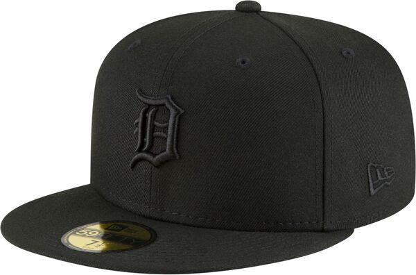 ニューエラ レディース アクセサリー 帽子 New Eradult Detroitigers Black Basic 59Fifty Fitted Hat NoColor ブラック