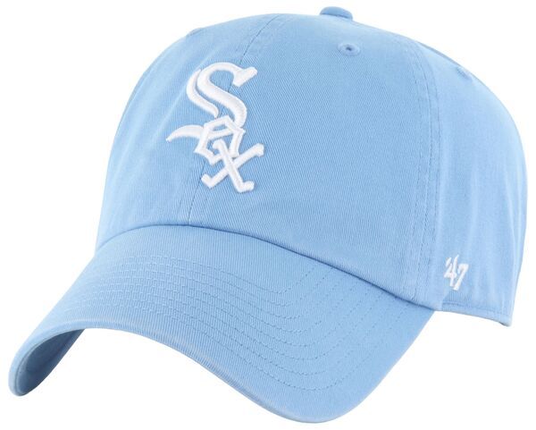 フォーティーセブン レディース アクセサリー 帽子 47 Adult Chicago White Sox Light Blue Clean Up Adjustable Hat NoColor ホワイト