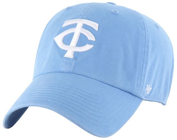 フォーティーセブン レディース アクセサリー 帽子 47 Adult Minnesota Twins Light Blue Clean Up Adjustable Hat NoColor ブルー