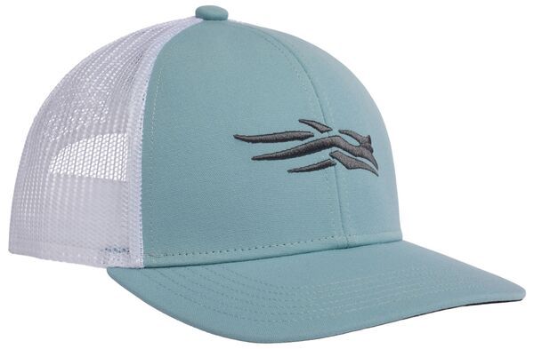 スィティカ レディース アクセサリー 帽子 Sitka Icon Eco Mid Pro Trucker Hat Surf Blue ブルー