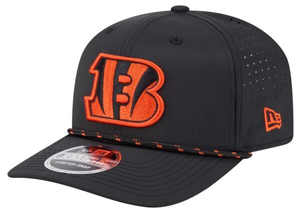 ニューエラ レディース アクセサリー 帽子 New Eradult Cincinnati Bengals Black Rope 9Seventy Adjustable Hat NoColor ブラック