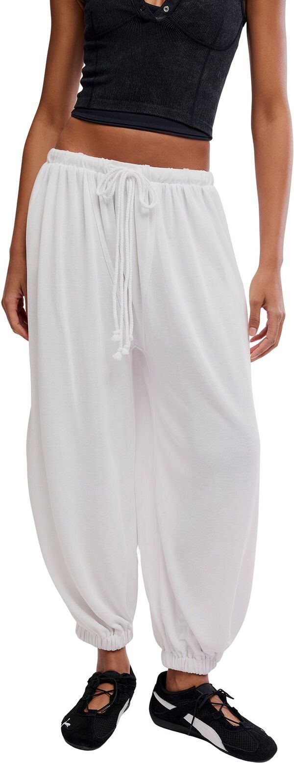 フリーピープル レディース ボトムス カジュアルパンツ FP Movement Womens Momentum Balloon Pants White ホワイト