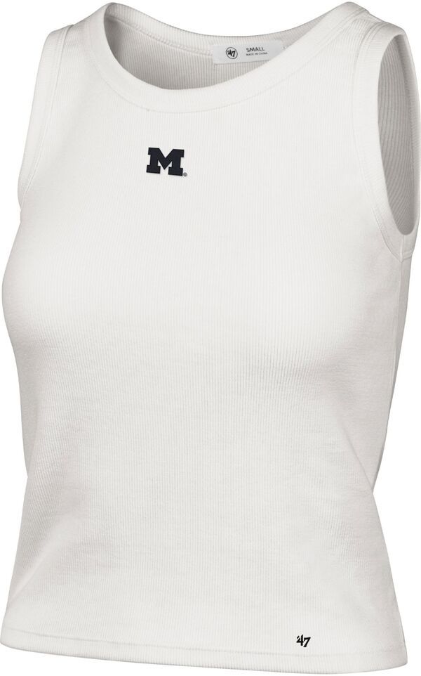 フォーティーセブン レディース トップス タンクトップ 47 Womens Michigan Wolverinesandstone Micro Baby Tank Top NoColor