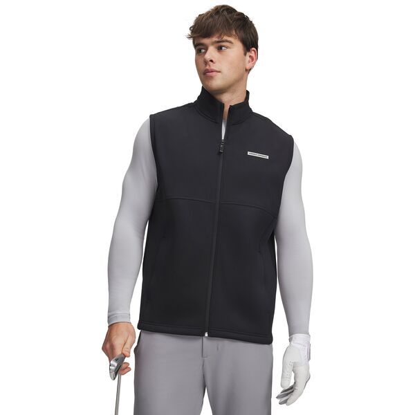 アンダーアーマー メンズ トップス ベスト Under Armour Mens UA Drive Pro Hybrid Golf Vest BlackBlack ブラック