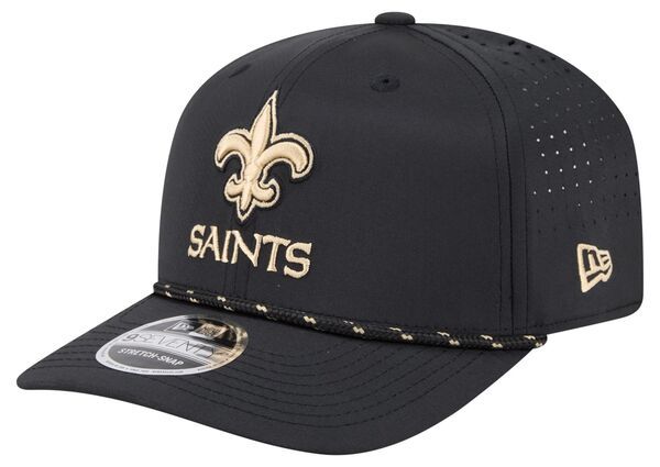 ニューエラ レディース アクセサリー 帽子 New Eradult New Orleansaints Black Rope 9Seventy Adjustable Hat NoColor ブラック