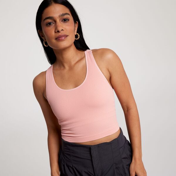キャリー レディース アンダーウェア ブラジャー CALIA Womenseamless Brami Coral Pink ピンク