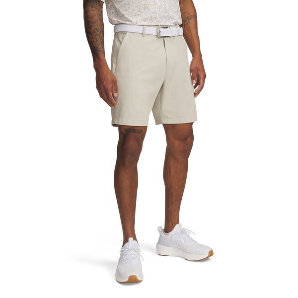 アンダーアーマー メンズ ボトムス カジュアルパンツ Under Armour Mens 8 Drive Chill Golf Short Khaki Base カーキ