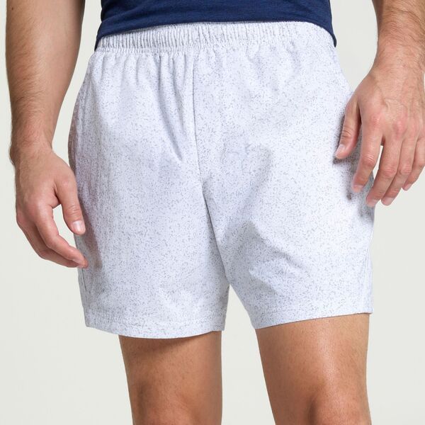DSG メンズ ボトムス カジュアルパンツ DSG Mens 6 Relaxed Woven Short Pure White Track Texture ホワイト