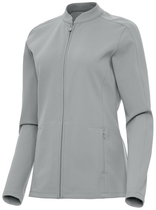 アンティグア レディース アウター ジャケット・ブルゾン Antigua Womens Regard Golf Jacket Gray グレー