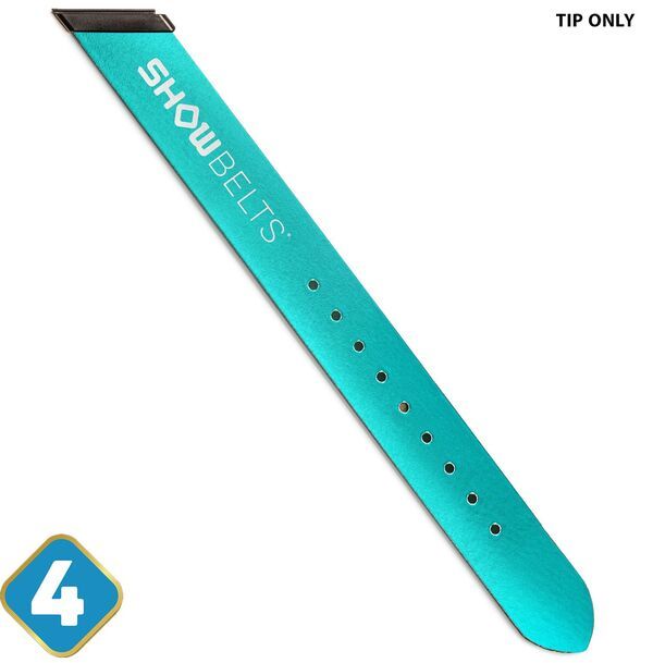ナコーナ メンズ アクセサリー ベルト Nokona ShowBelt 4Piece Custom Belt Tip Only Piece 4 Teal ティール